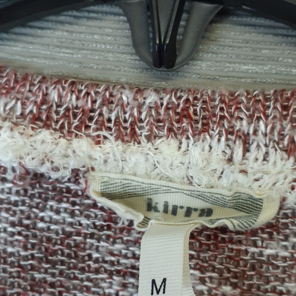 3/$20 Kirra women's stripe sweater size m - Picture 4 of 7